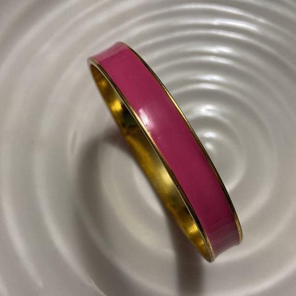 VICTORIA SECRET BUNDLE PINK ENAMEL BANGLE BRACELET and PJ BOTTOM size S BUNDLE - Picture 9 of 15